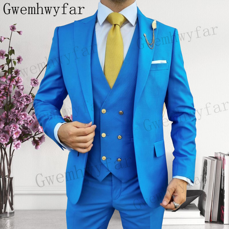 Gwenhwyfar เจ้าบ่าว Peaked Lap - Men Formal Wear For Wedding บทวิจารณ์และราคา