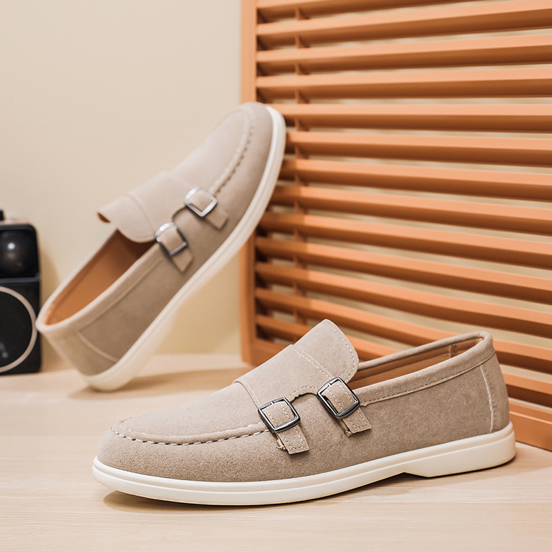 รองเท้าลำลองผู้ชาย หนังกลับ รอ - Men Formal Wear Shoes บทวิจารณ์และราคา