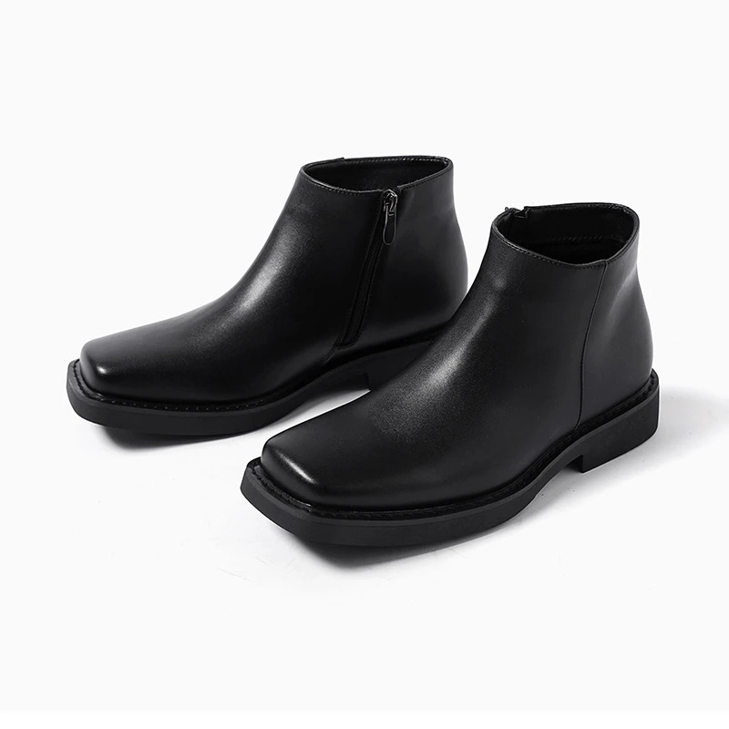 สีดําใหม่แฟชั่นผู้ชายรองเท้าหน - Men Formal Wear Shoes บทวิจารณ์และราคา