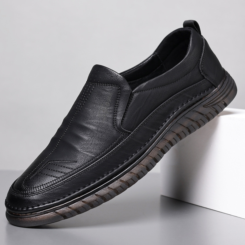 รองเท้าหนังผู้ชายรองเท้าหนังกั - Formal Upper Wear Men บทวิจารณ์และราคา