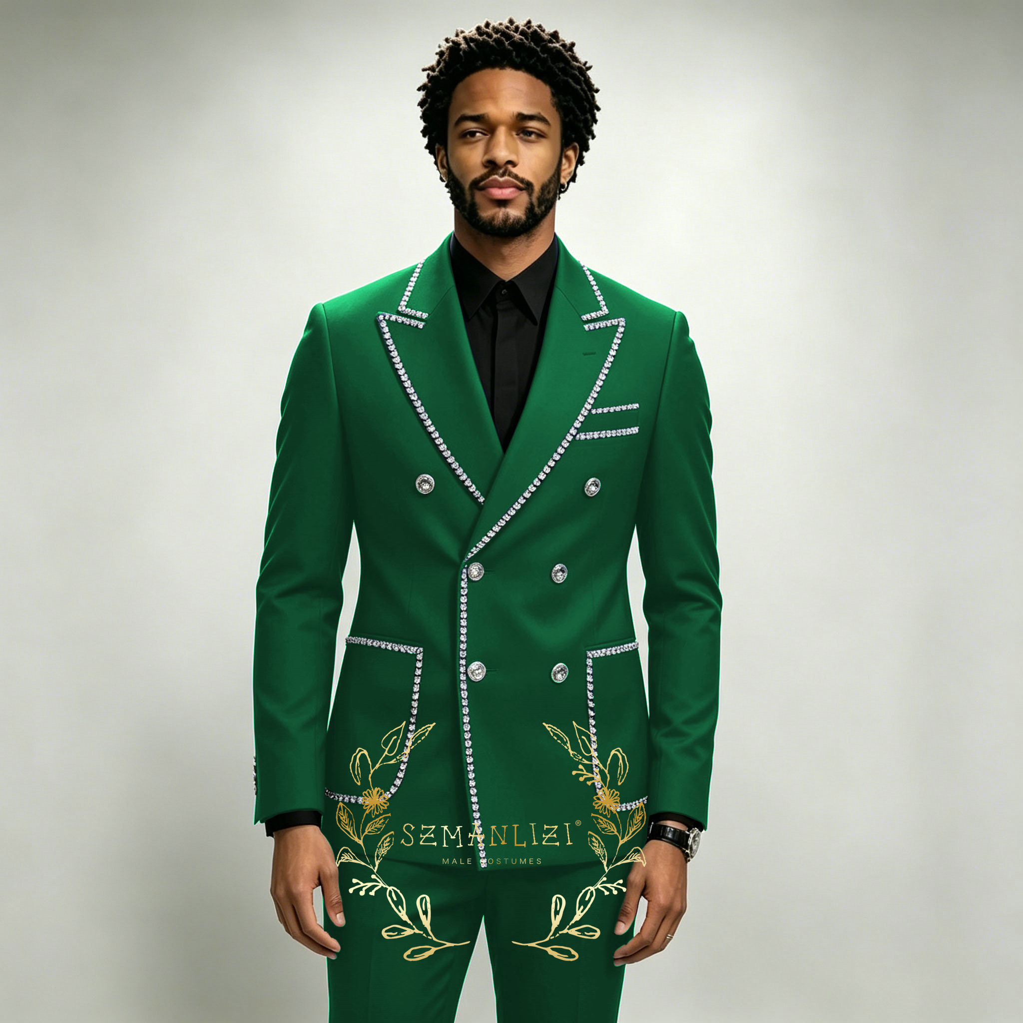 ชุดสูทผู้ชายสุดหรู 2 ชิ้น สีน้ - Men Formal Wear For Wedding บทวิจารณ์และราคา
