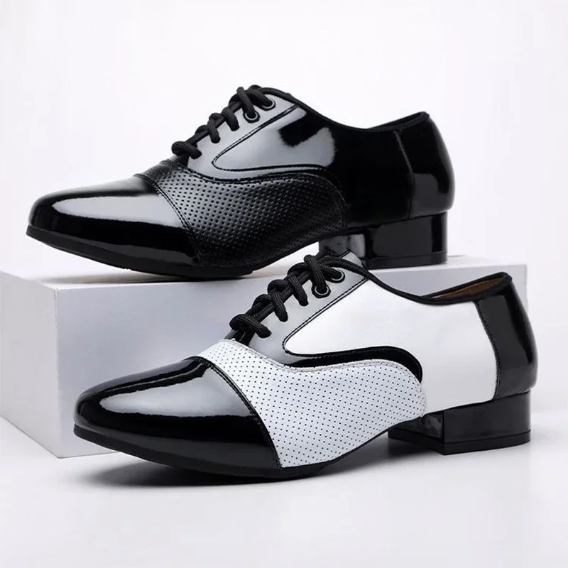 โมเดิร์นรองเท้าเต้นรําสําหรับช - Men Formal Wear Shoes บทวิจารณ์และราคา