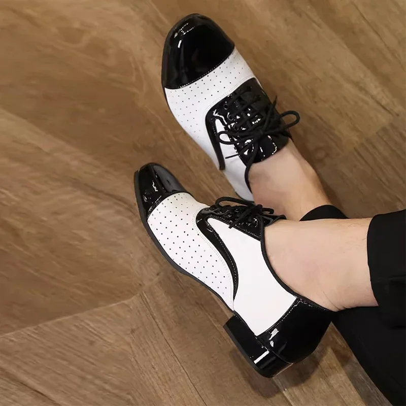 โมเดิร์นรองเท้าเต้นรําสําหรับช - Men Formal Wear Shoes บทวิจารณ์และราคา