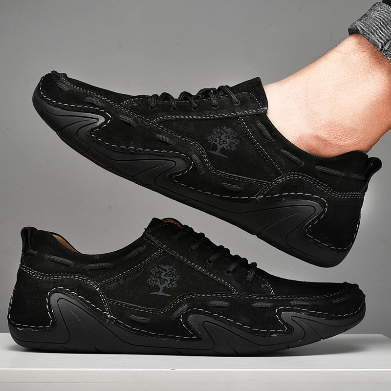 รองเท้าหนังรองเท้าส้นแบนลำลองแ - Men Formal Wear Shoes บทวิจารณ์และราคา