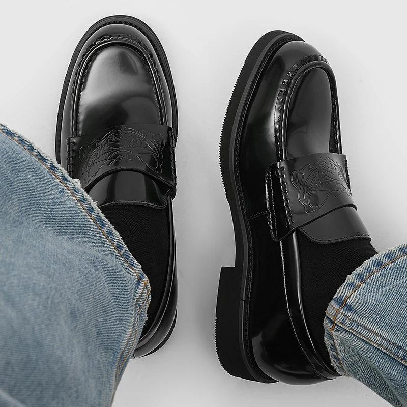 รองเท้าหนังผู้ชาย รองเท้าโลฟเฟ - Men Formal Wear Shoes บทวิจารณ์และราคา