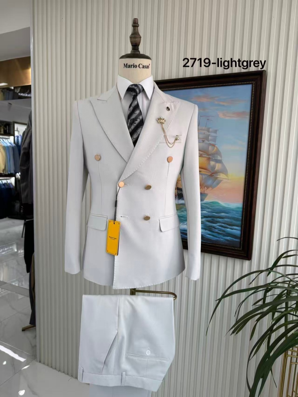 ชุดสูทผู้ชายสุดหรู 2 ชิ้น สำหร - Men'S Formal Wear For Engagement บทวิจารณ์และราคา