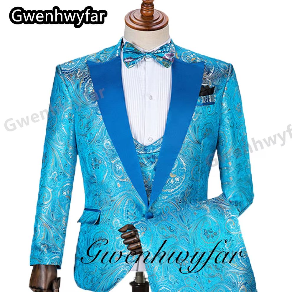 ชุดสูทผู้ชายลายเกวนฮวอฟาร์ ชุด - Men Formal Wear For Wedding บทวิจารณ์และราคา
