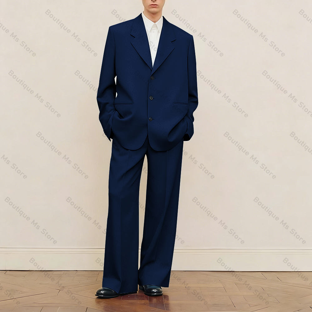 ชุดสูทผู้ชายสีดำทรงโอเวอร์ไซส์ - Men Formal Wear For Wedding บทวิจารณ์และราคา