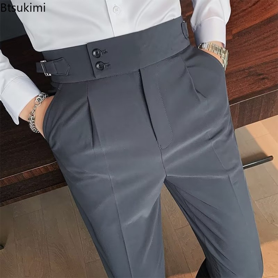 กางเกงสูทสีพื้นสำหรับผู้ชาย รุ - Men Formal Wear Pinterest บทวิจารณ์และราคา