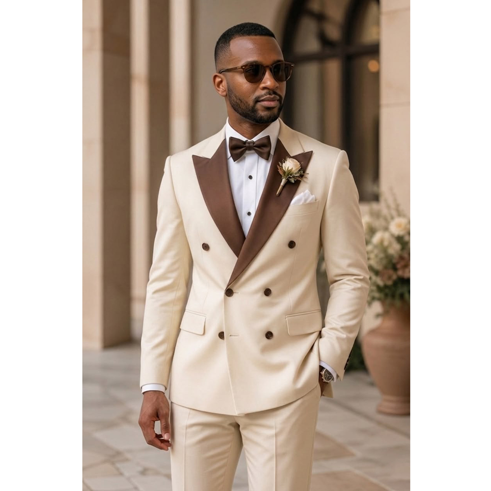 ชุดทักซิโด้ผู้ชายแบบกระดุมสองแ - Men Formal Wear For Wedding บทวิจารณ์และราคา